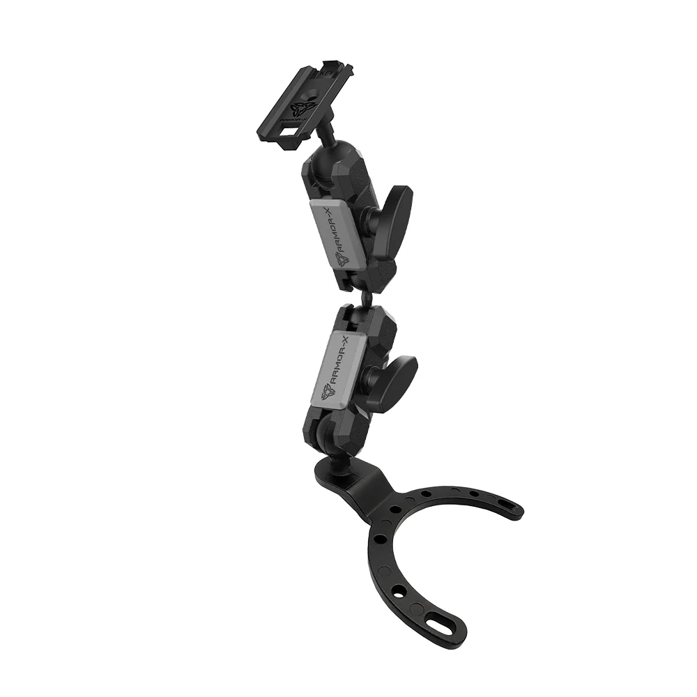 P32K | Heavy-Duty Motorcycle Fuel / Oil Tank Mount * LARGE | ONE-LOCK for Phone - Image 12