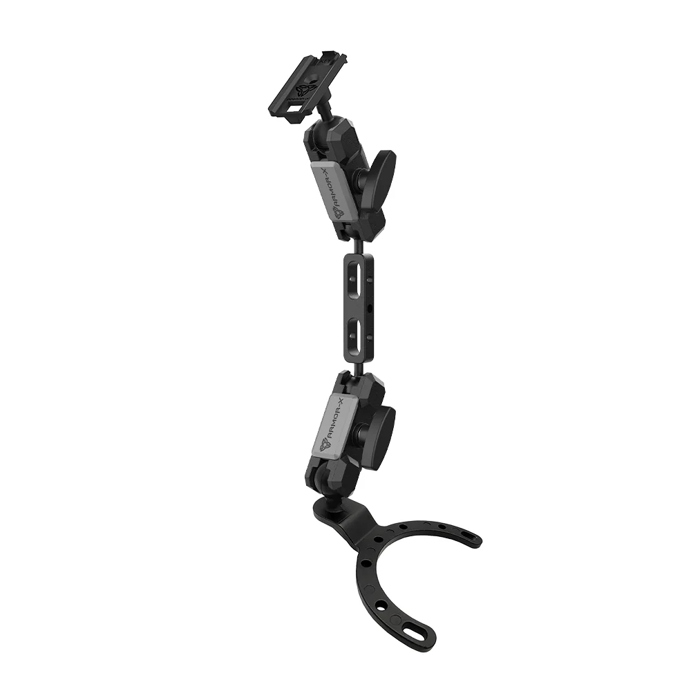 P32K | Heavy-Duty Motorcycle Fuel / Oil Tank Mount * LARGE | ONE-LOCK for Phone - Image 13