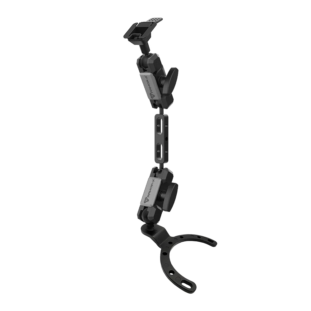 P32T | Heavy-Duty Motorcycle Fuel / Oil Tank Mount * LARGE | ONE-LOCK for Tablet - Image 14