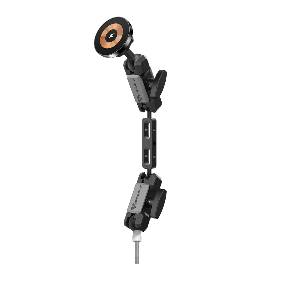 P33MS03 | Heavy-Duty Handlebar Mount with M8 Bolts | MagSafe / Pixelsnap 15W Fast Charger | ONE-LOCK for iPhone & Smartphone - Image 12