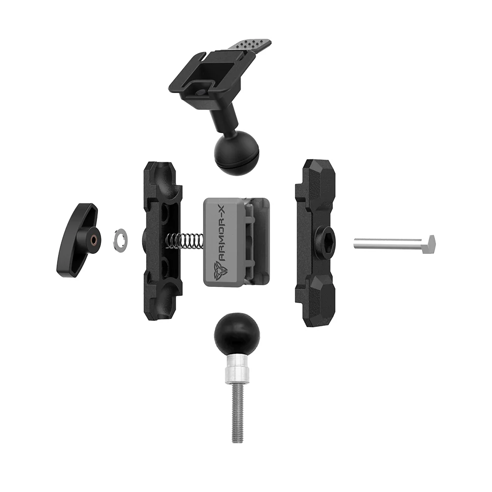 P33T | Heavy-Duty Handlebar Mount with M8 Bolts | ONE-LOCK for Tablet - Image 11