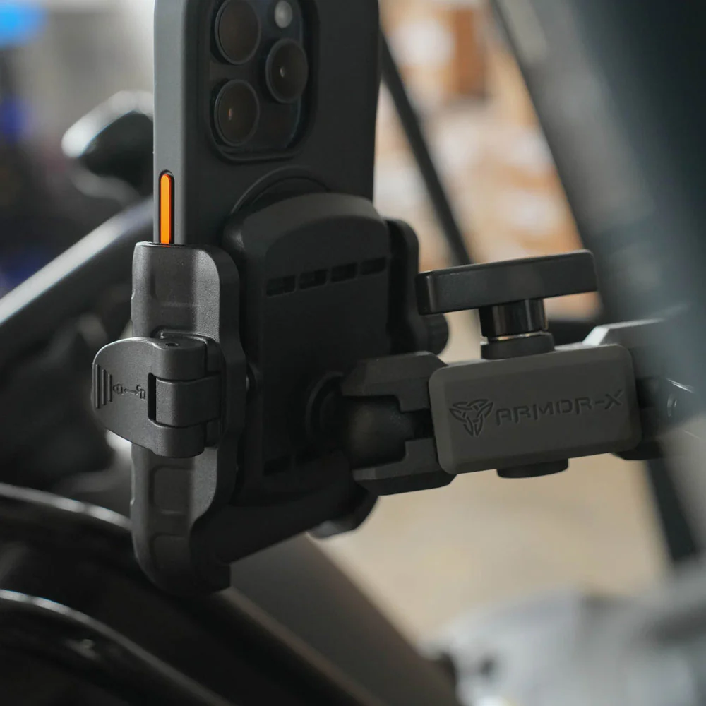 P33UP | M8 Screws Motorcycle Handlebar Universal Mount | Design for Phone - Image 8