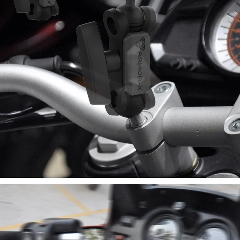 P33UT | M8 Screws Motorcycle Handlebar Universal Mount | Design for iPad, Galaxy Tab & Tablet - Image 6