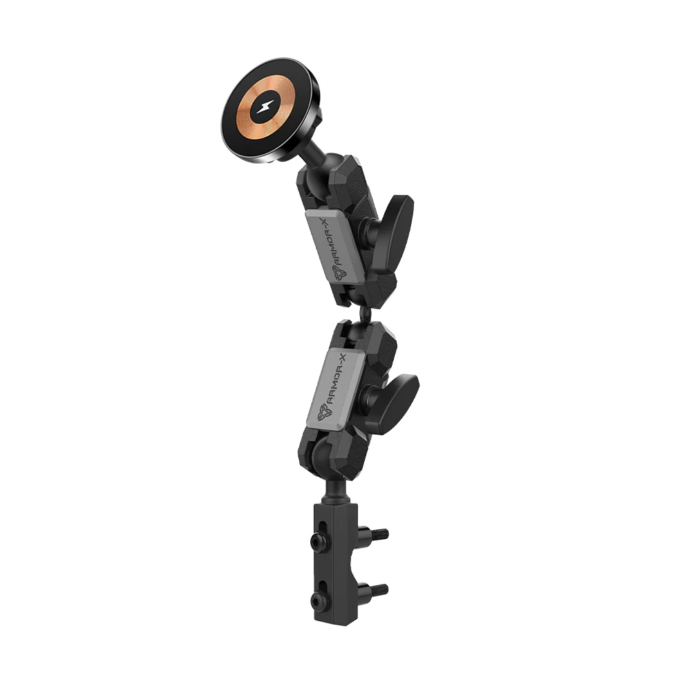 P34MS03 | Heavy-Duty Motorcycle Brake / Clutch / Perch PixelSnap 15W Fast Charger Mount | ONE-LOCK for Google Pixel Smartphone - Image 12