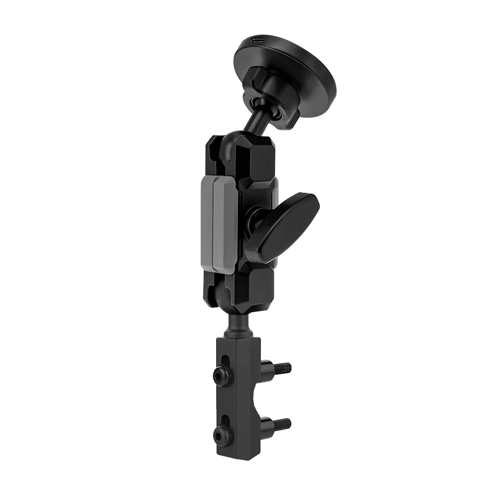 P34MS03 | Heavy-Duty Motorcycle Brake / Clutch / Perch PixelSnap 15W Fast Charger Mount | ONE-LOCK for Google Pixel Smartphone - Image 9