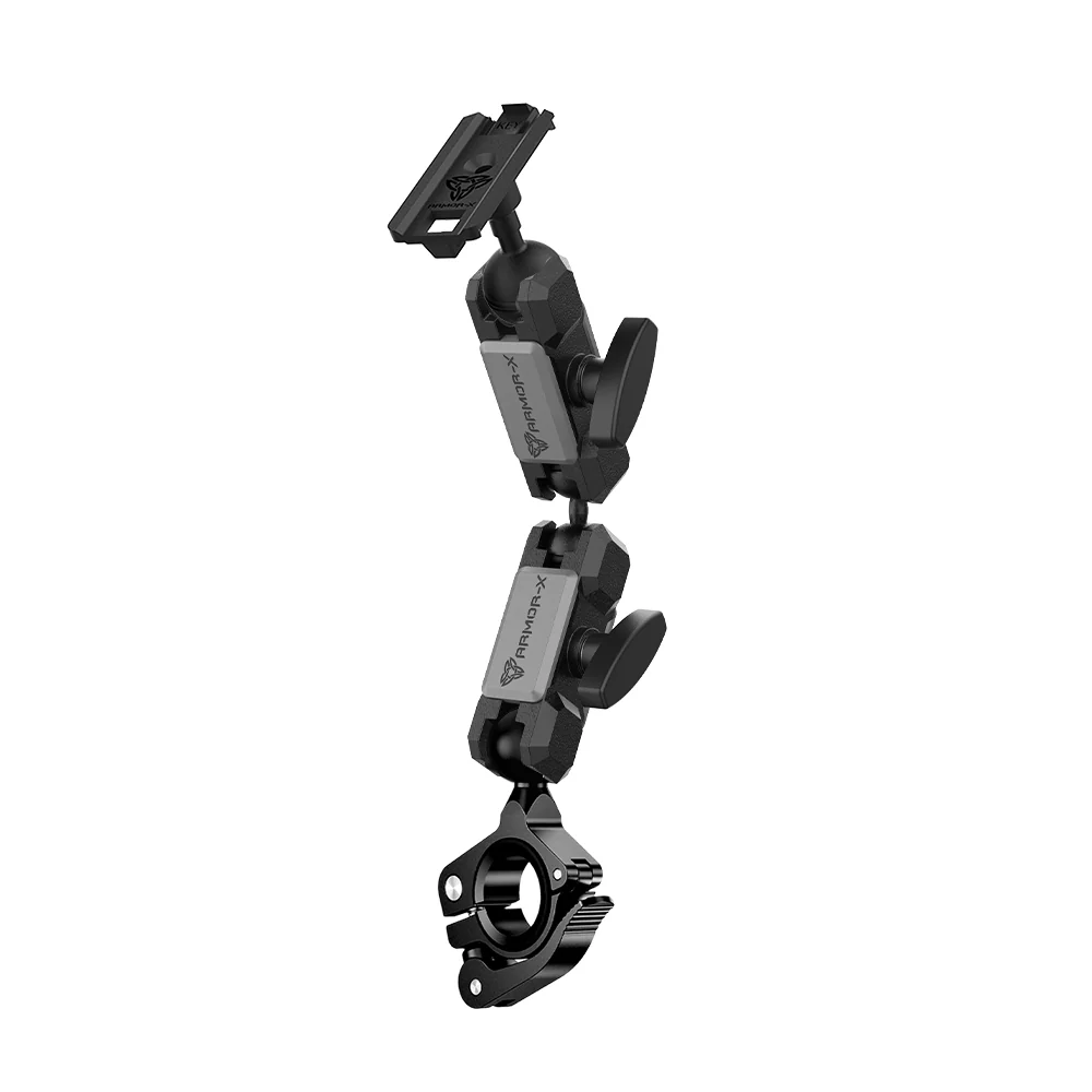 P35K | Heavy-Duty Motorcycle Quick Release Handlebar Mount  | ONE-LOCK for Phone - Image 11