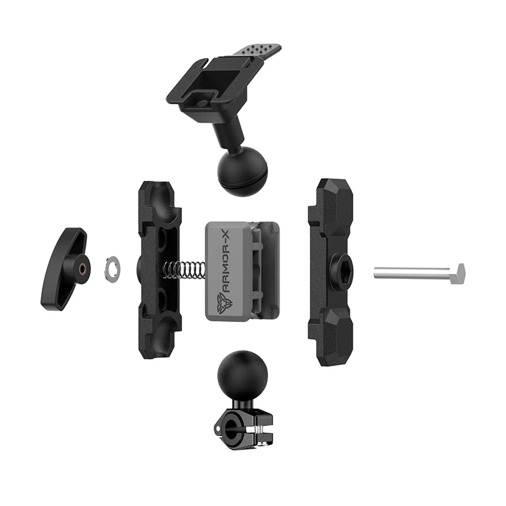 P36T | Heavy-Duty Motorcycle Mirror Mount | ONE-LOCK for Tablet - Image 12