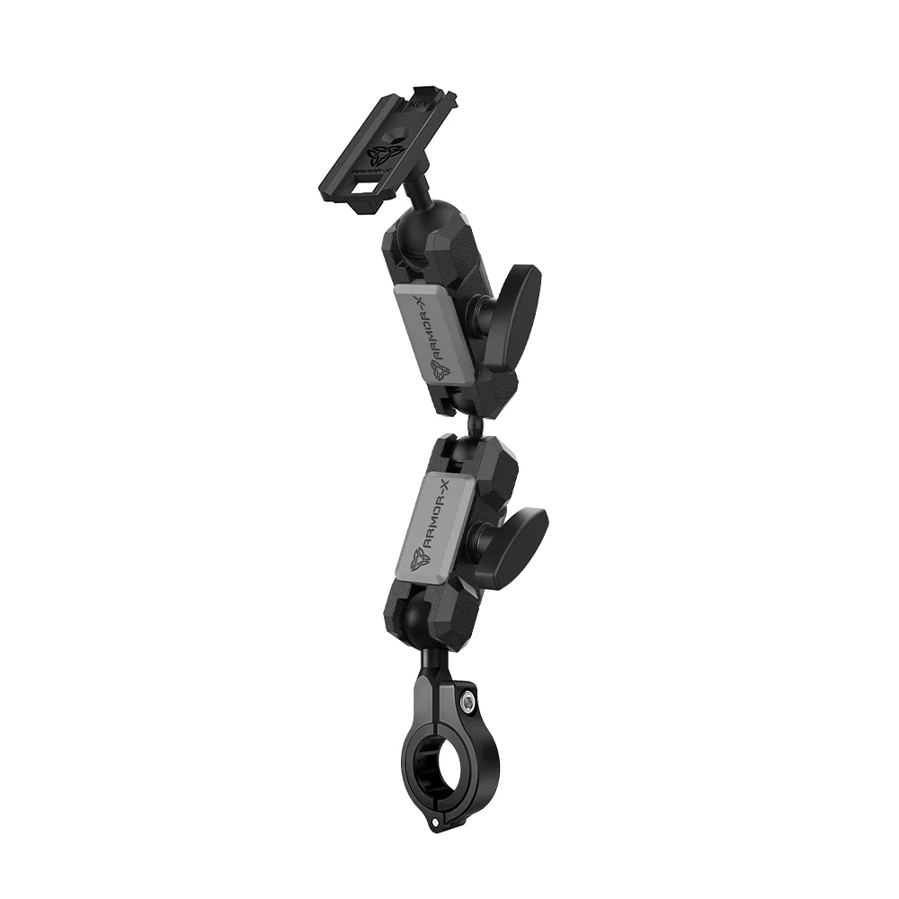 P37K | Heavy-Duty Motorcycle Handlebar Mount | ⌀22-32mm | ONE-LOCK for Phone - Image 13