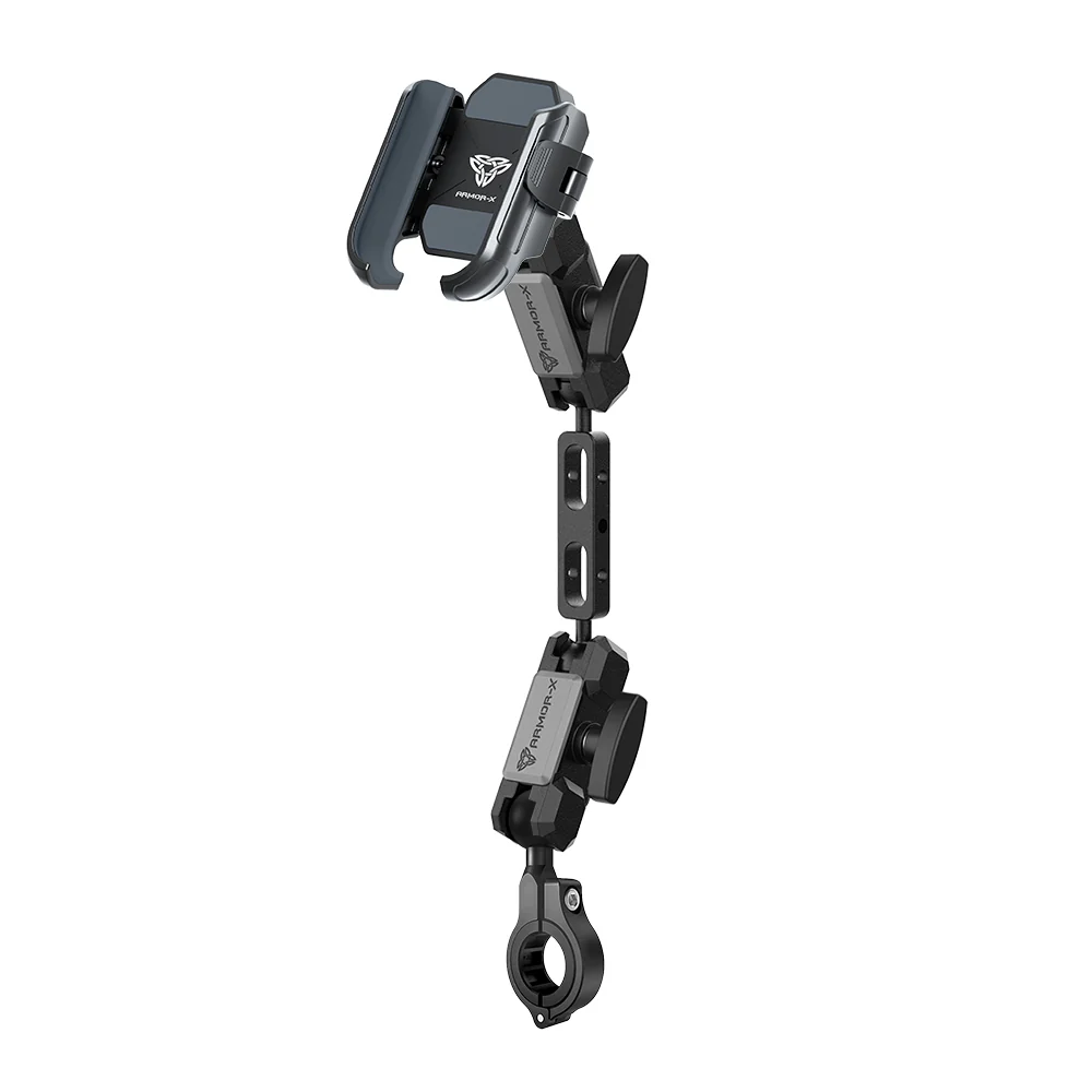 P37UP | Motorcycle Handlebar Universal Mount | ⌀22-32mm | Design for Phone - Image 15