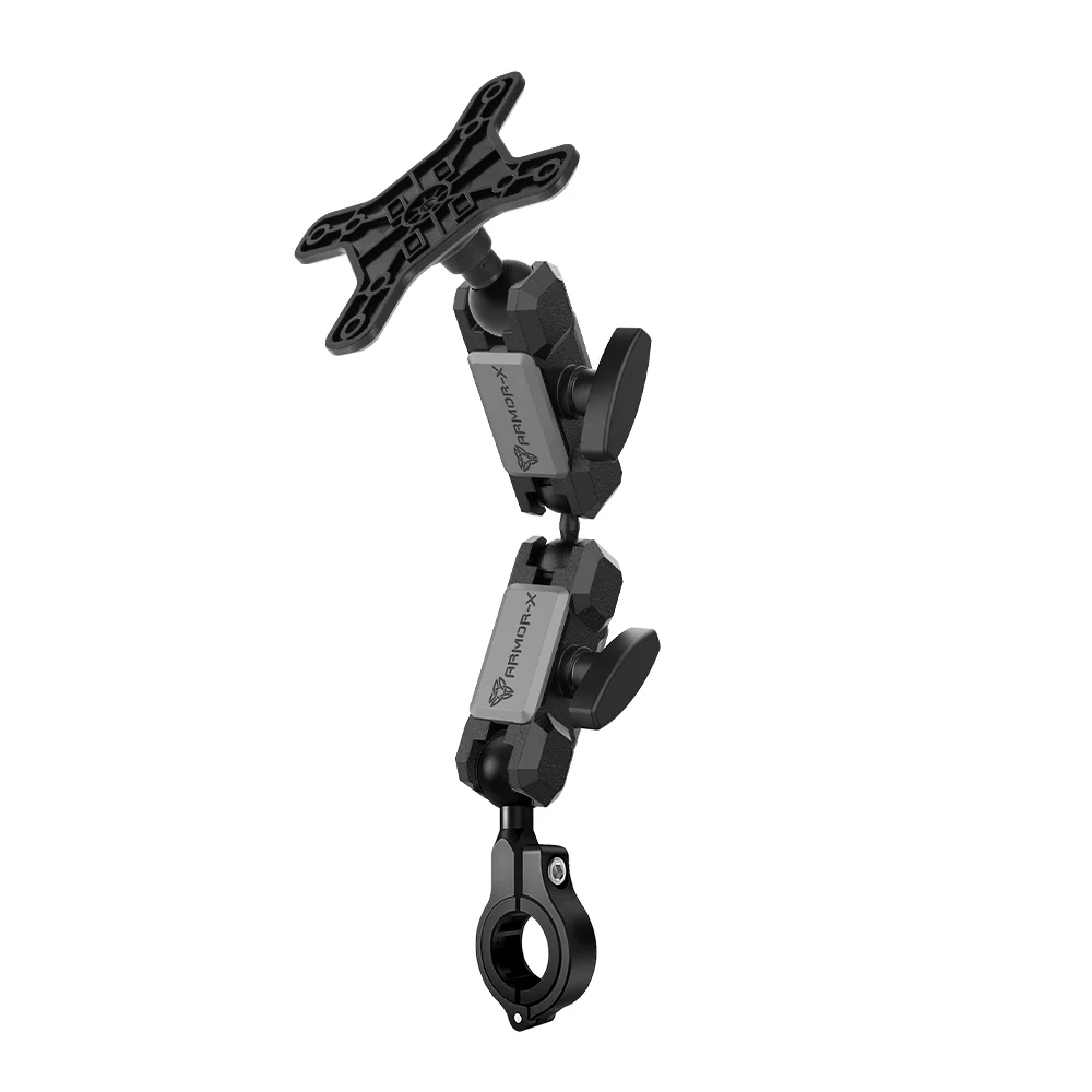 VSA-P37 | Motorcycle Handlebar VESA Mount ( 75x75mm | 50x50mm ) | ⌀22-32mm | Design for Tablet - Image 12