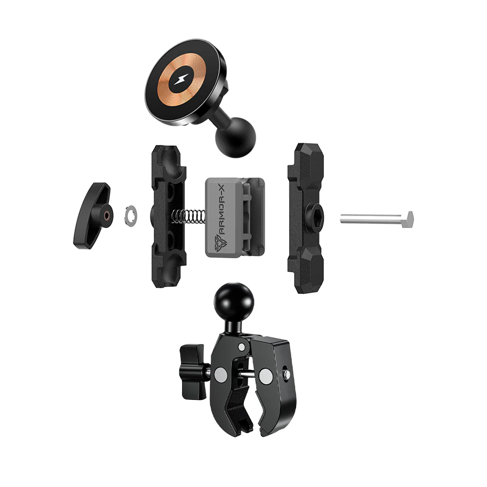 P38MS03 | Quick Release Handle Bar PixelSnap 15W Fast Charger Mount | ONE-LOCK for Google Pixel Smartphone - Image 10