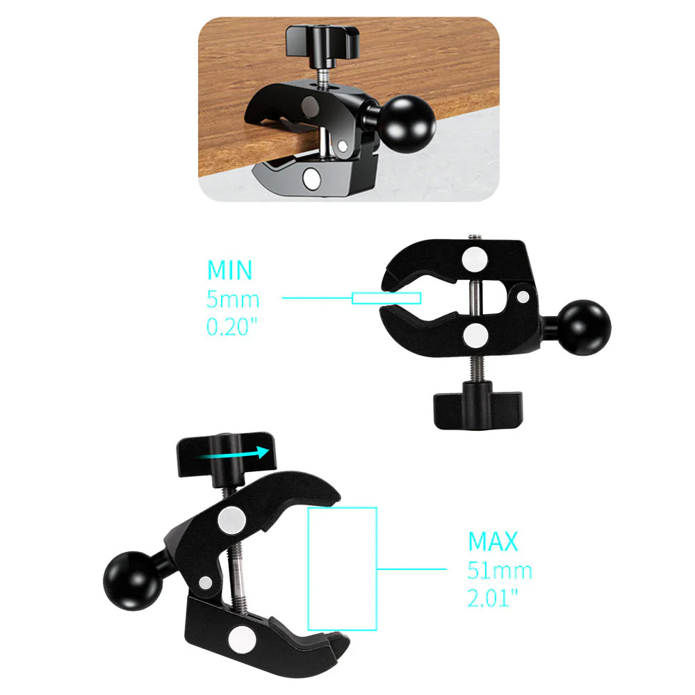 P38UT | Quick Release Handle Bar Mount Universal Mount | Design for iPad, Galaxy Tab & Tablet - Image 4