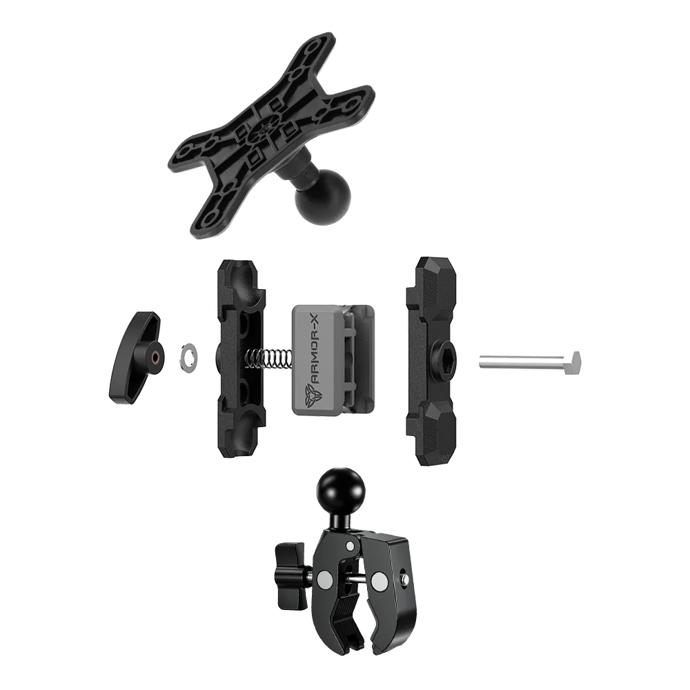 VSA-P38 | Quick Release Handle Bar VESA Mount ( 75x75mm | 50x50mm ) | Design for Tablet - Image 8