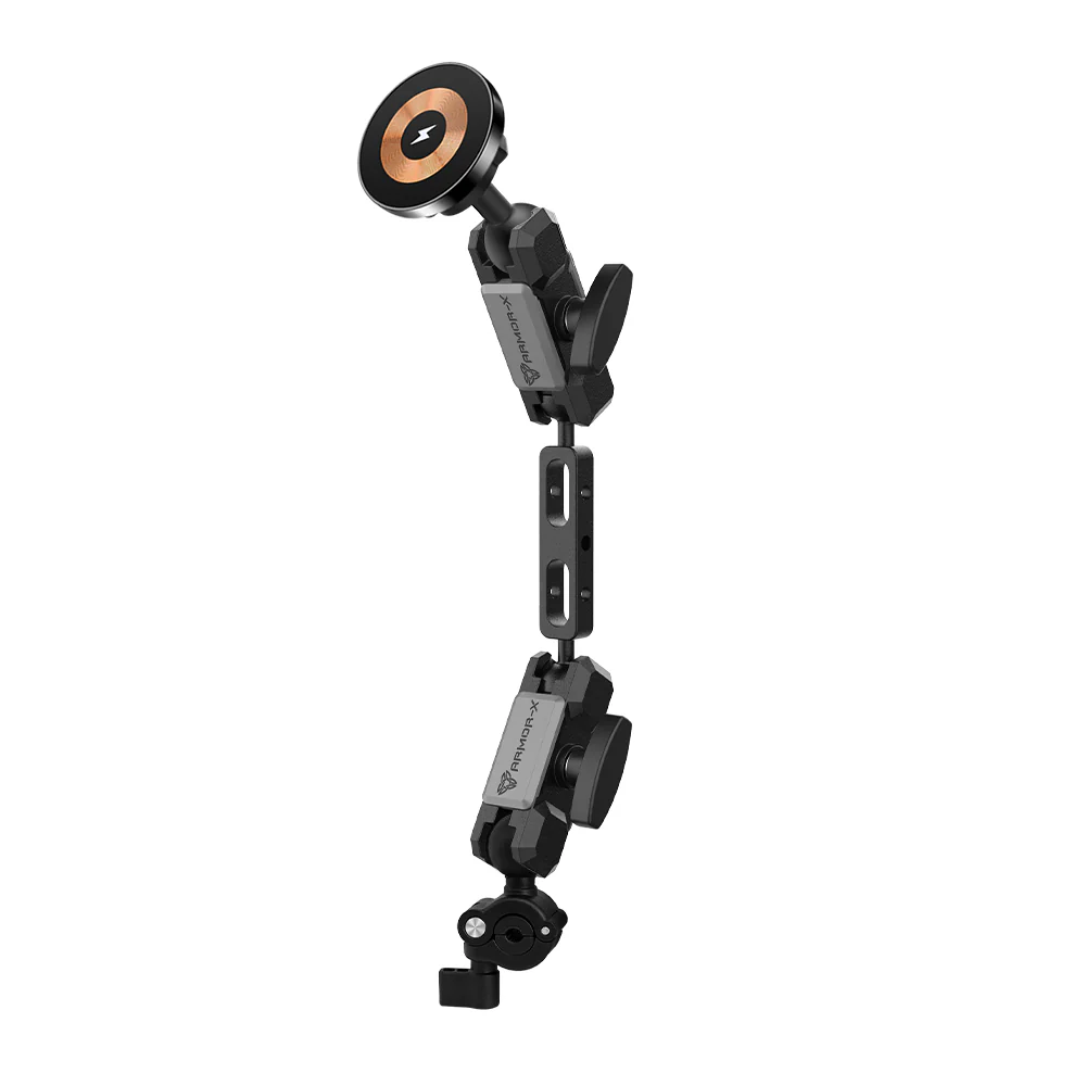 P39MS03 | Motorcycle Mirror Tube PixelSnap 15W Fast Charger Mount | ONE-LOCK for Google Pixel Smartphone - Image 13