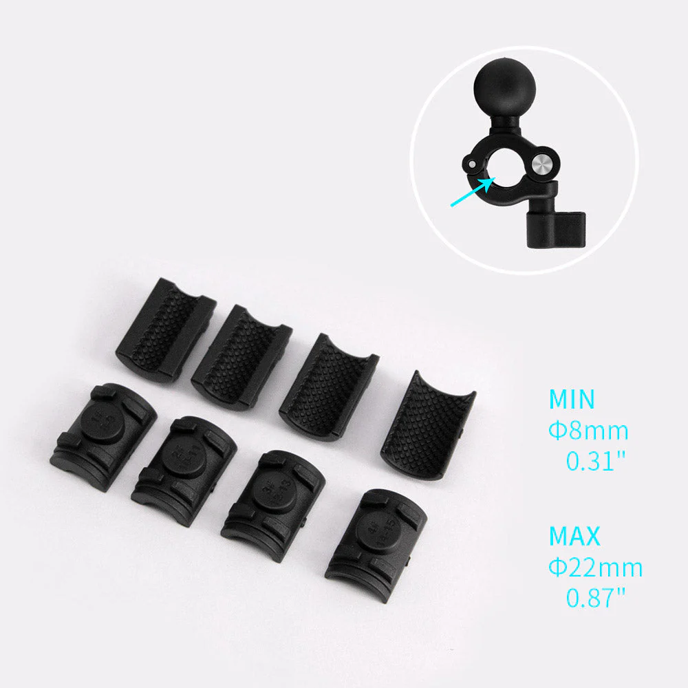 P39UT | Motorcycle Mirror Tube Universal Mount | Design for iPad, Galaxy Tab & Tablet - Image 4