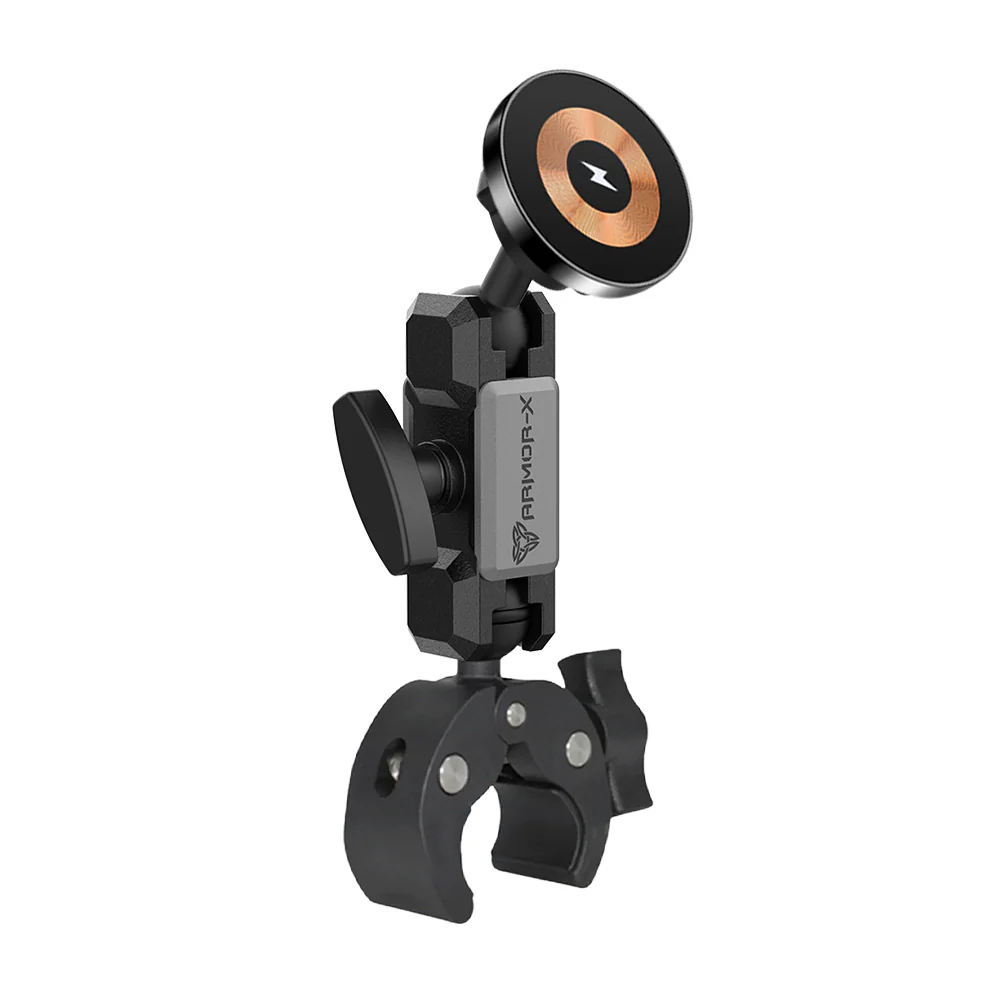 P40MS03 | Quick Release Handle Bar PixelSnap 15W Fast Charger Mount | ONE-LOCK for Google Pixel Smartphone