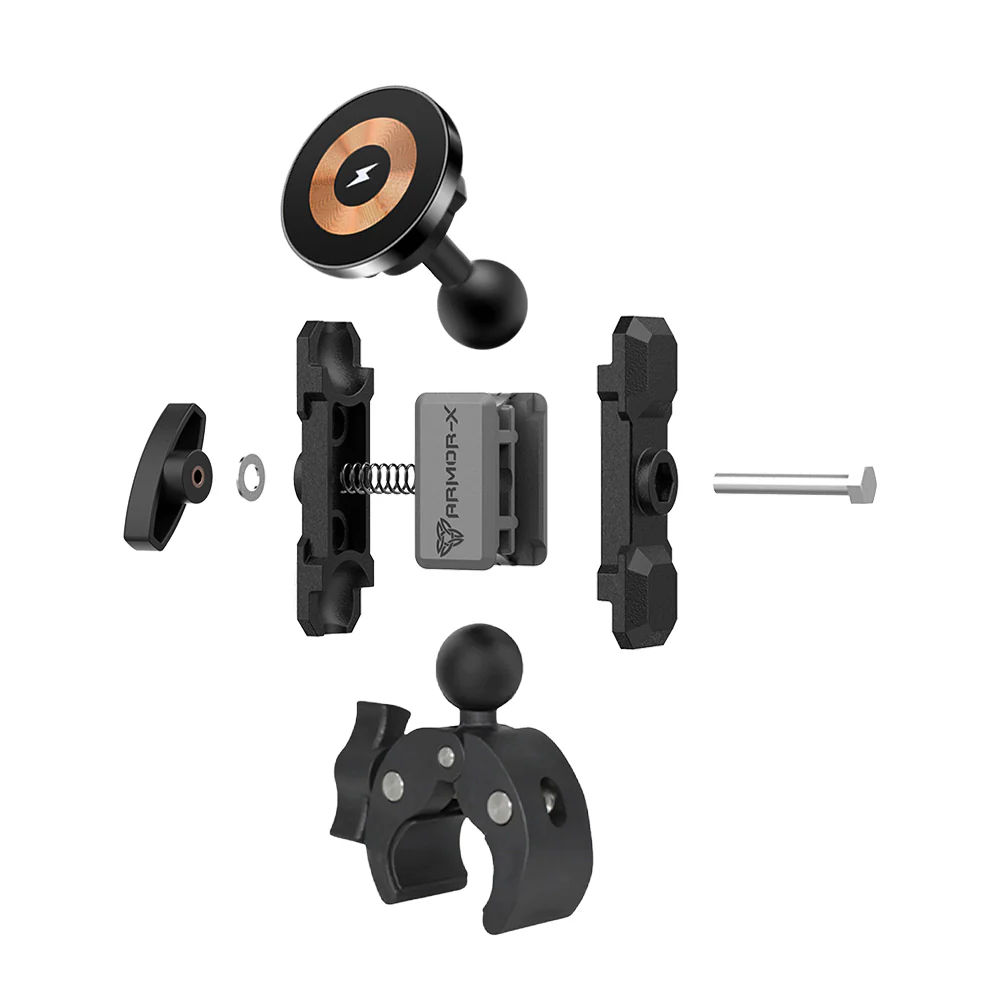 P40MS03 | Quick Release Handle Bar PixelSnap 15W Fast Charger Mount | ONE-LOCK for Google Pixel Smartphone - Image 9