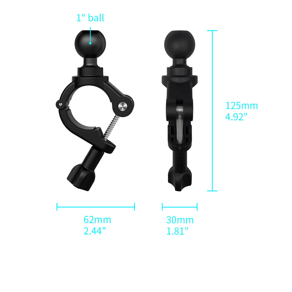 P41T | Bicycle Handlebar Mount | ⌀8-35mm | ONE-LOCK for Tablet - Image 2