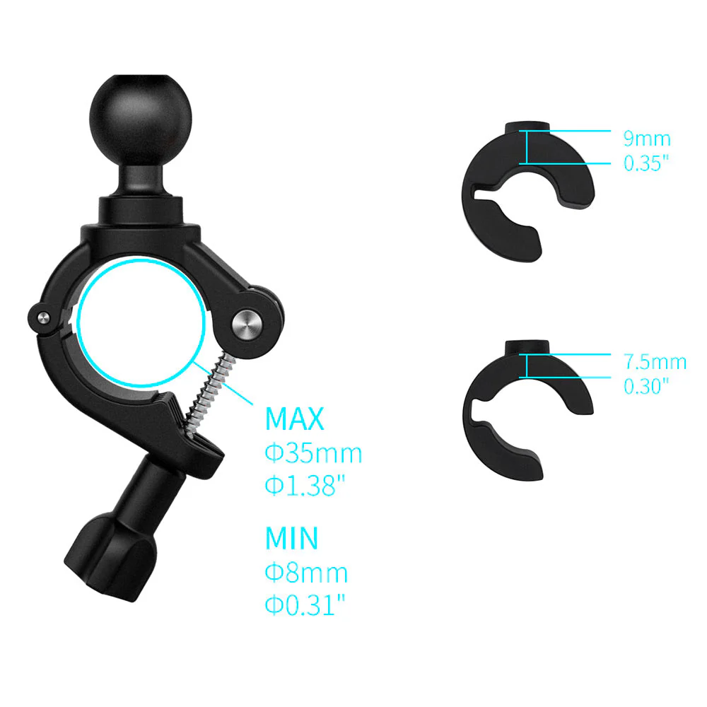 P41UP | Bicycle Handlebar Mount Universal Mount | ⌀8-35mm | Design for Phone - Image 4