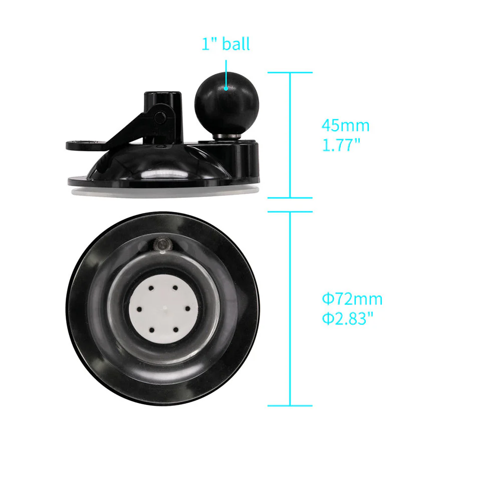 P43T | Vacuum Suction Cup Mount | ONE-LOCK for Tablet - Image 2