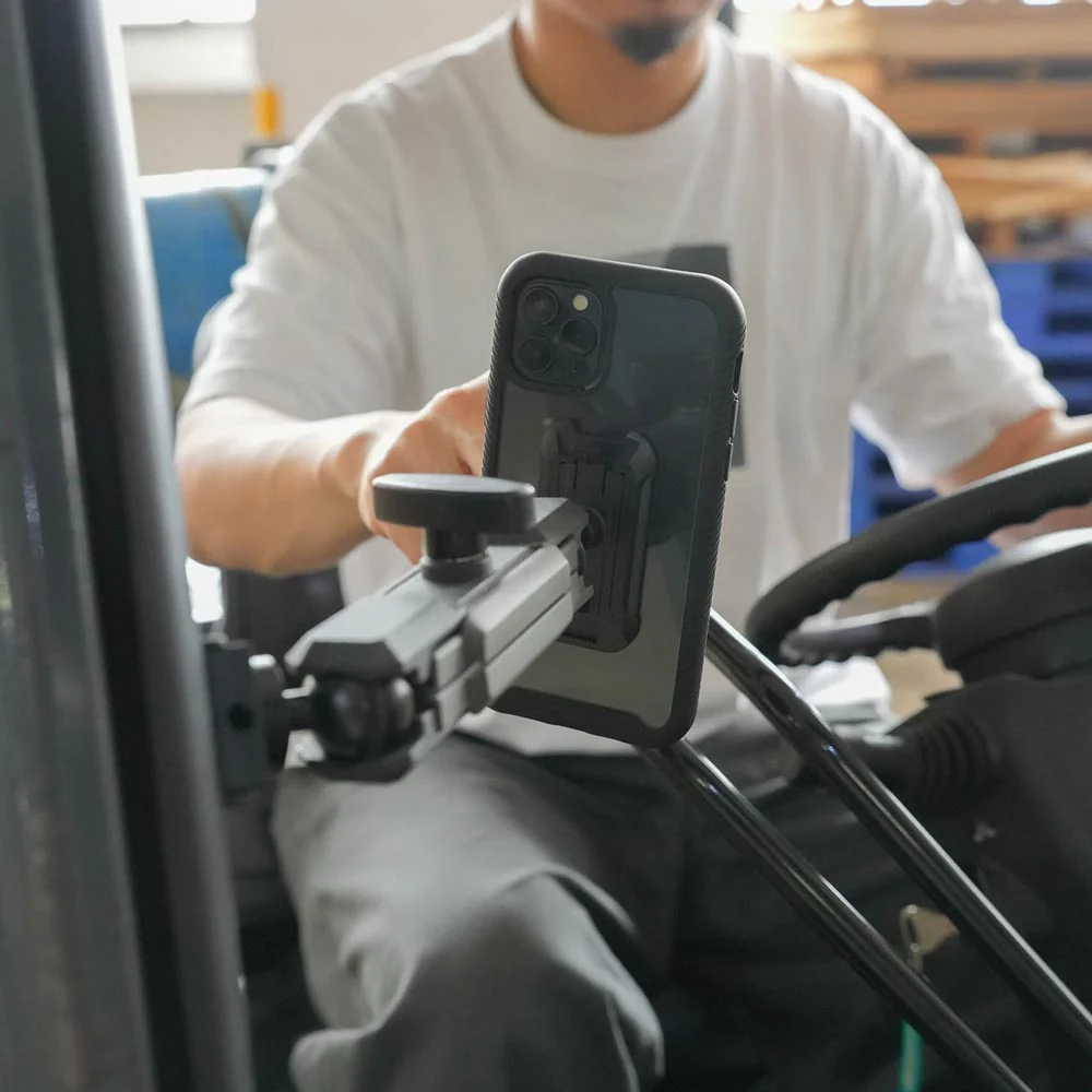 P44K | Handlebar Rail Mount | ⌀20-38mm | ONE-LOCK for Phone - Image 7