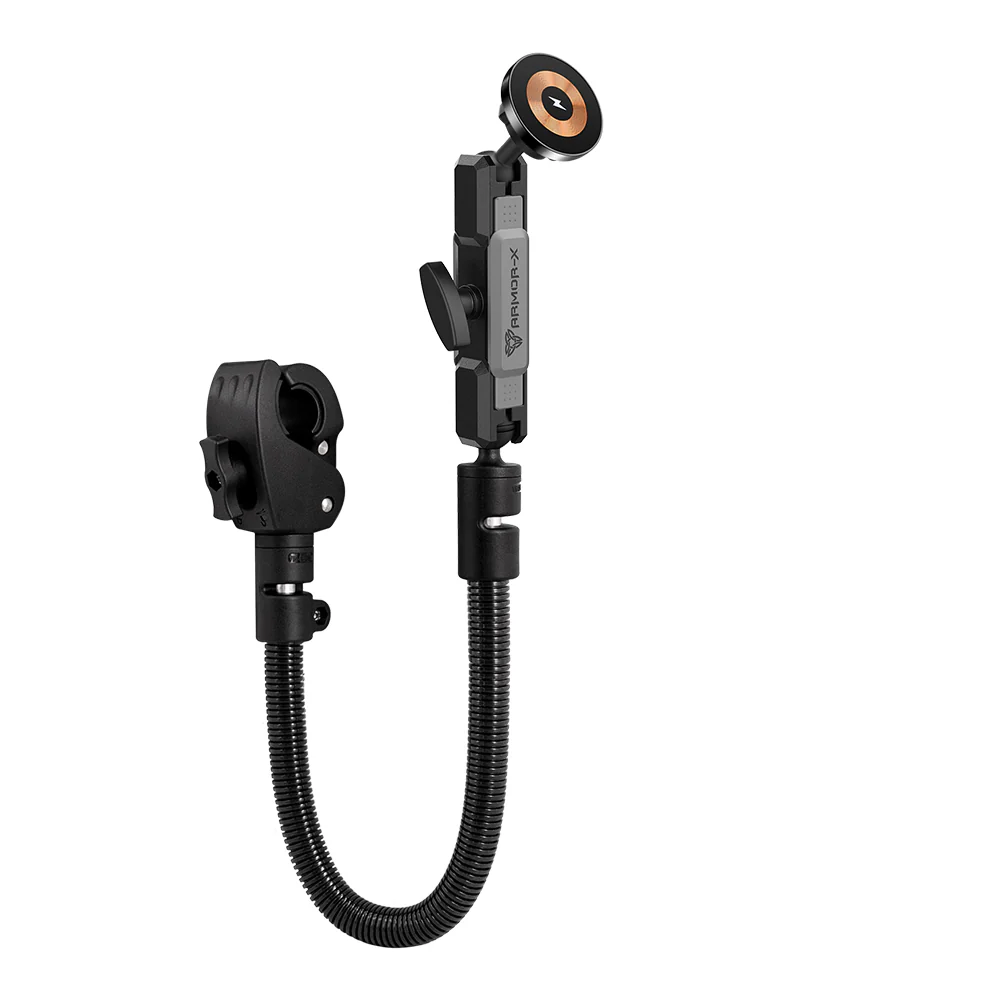 P46MS03 | Adjustable Gooseneck Tough Clamp PixelSnap 15W Fast Charger Mount | ONE-LOCK for Google Pixel Smartphone - Image 12