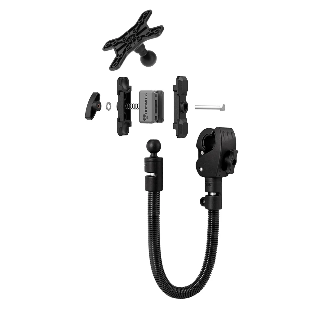 VSA-P46 | Adjustable Gooseneck Tough Clamp VESA Mount ( 75x75mm | 50x50mm ) | Design for Tablet - Image 12