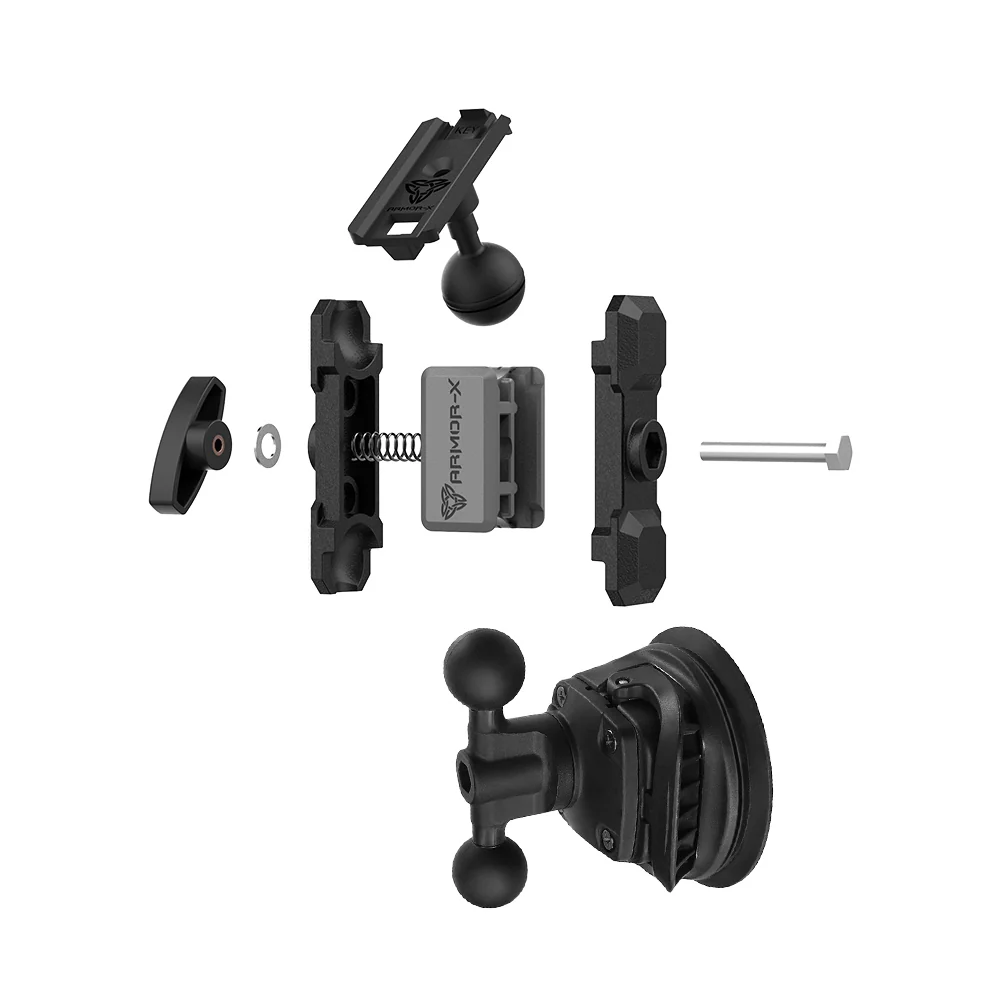 P47K | Dual Ball Strong Suction Cup Mount | ONE-LOCK for Phone - Image 10