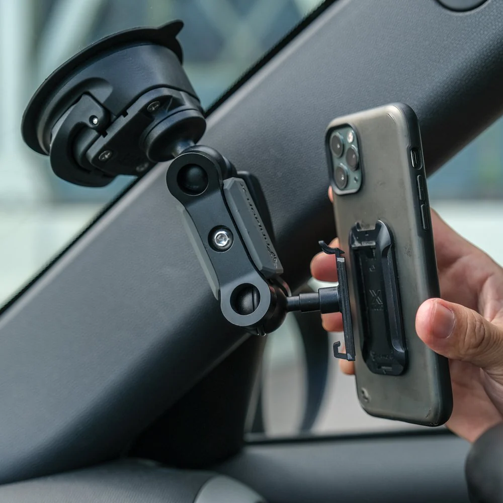 P47K | Dual Ball Strong Suction Cup Mount | ONE-LOCK for Phone - Image 3