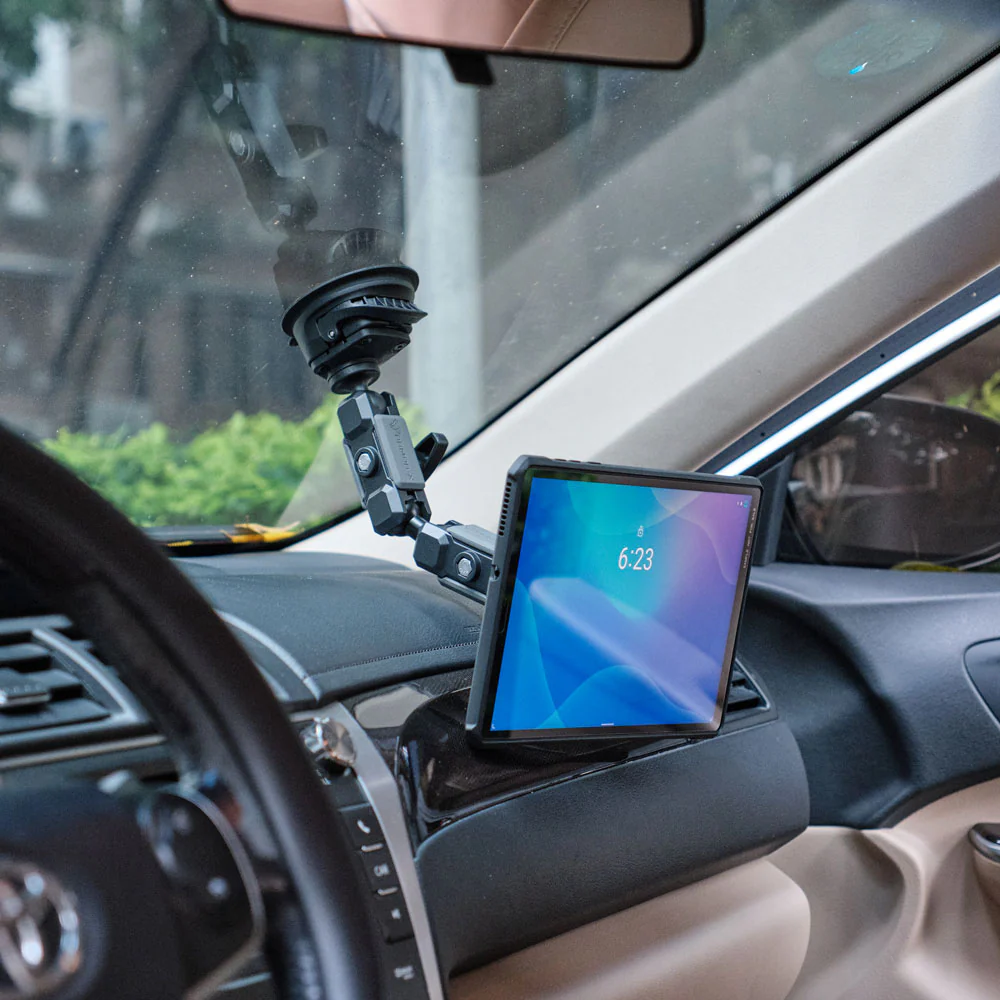 P47UT | Dual Ball Strong Suction Cup Universal Mount | Design for iPad, Galaxy Tab & Tablet - Image 6