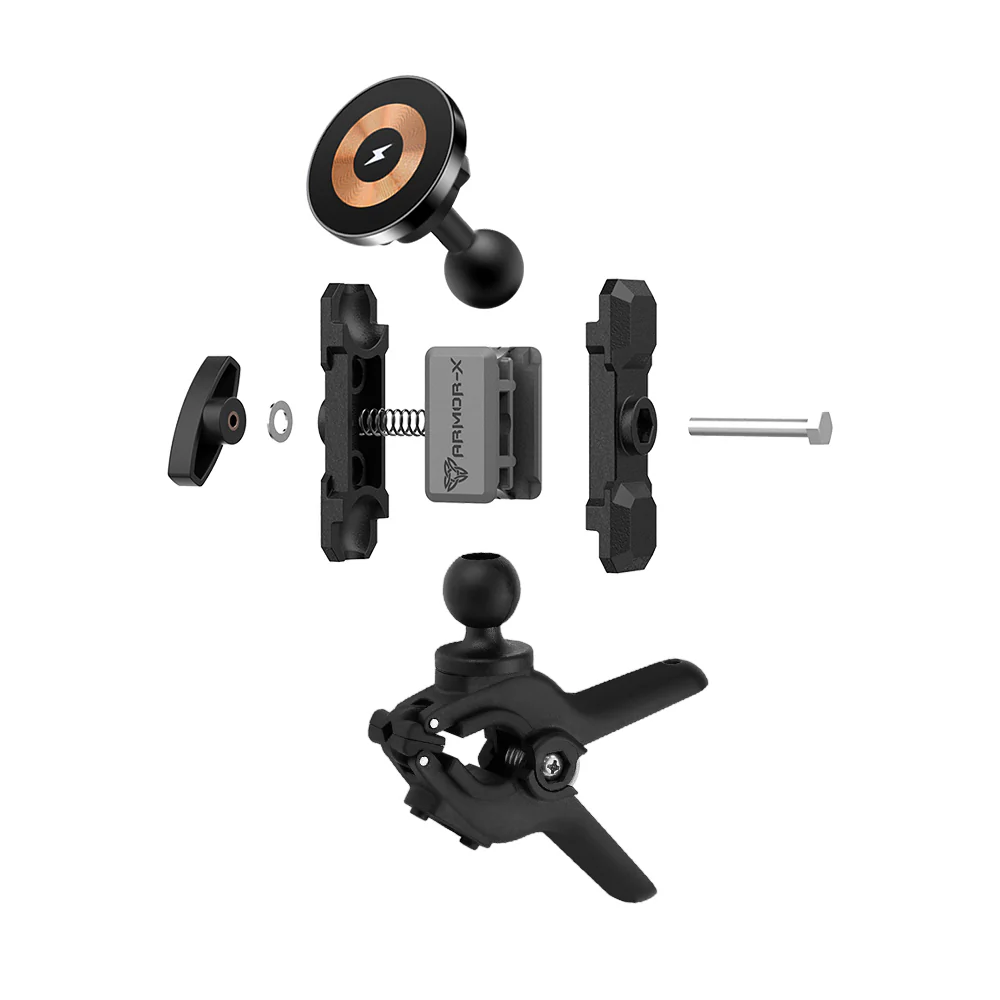 P48MS03 | Tough Spring Clamp PixelSnap 15W Fast Charger Mount | ONE-LOCK for Google Pixel Smartphone - Image 10
