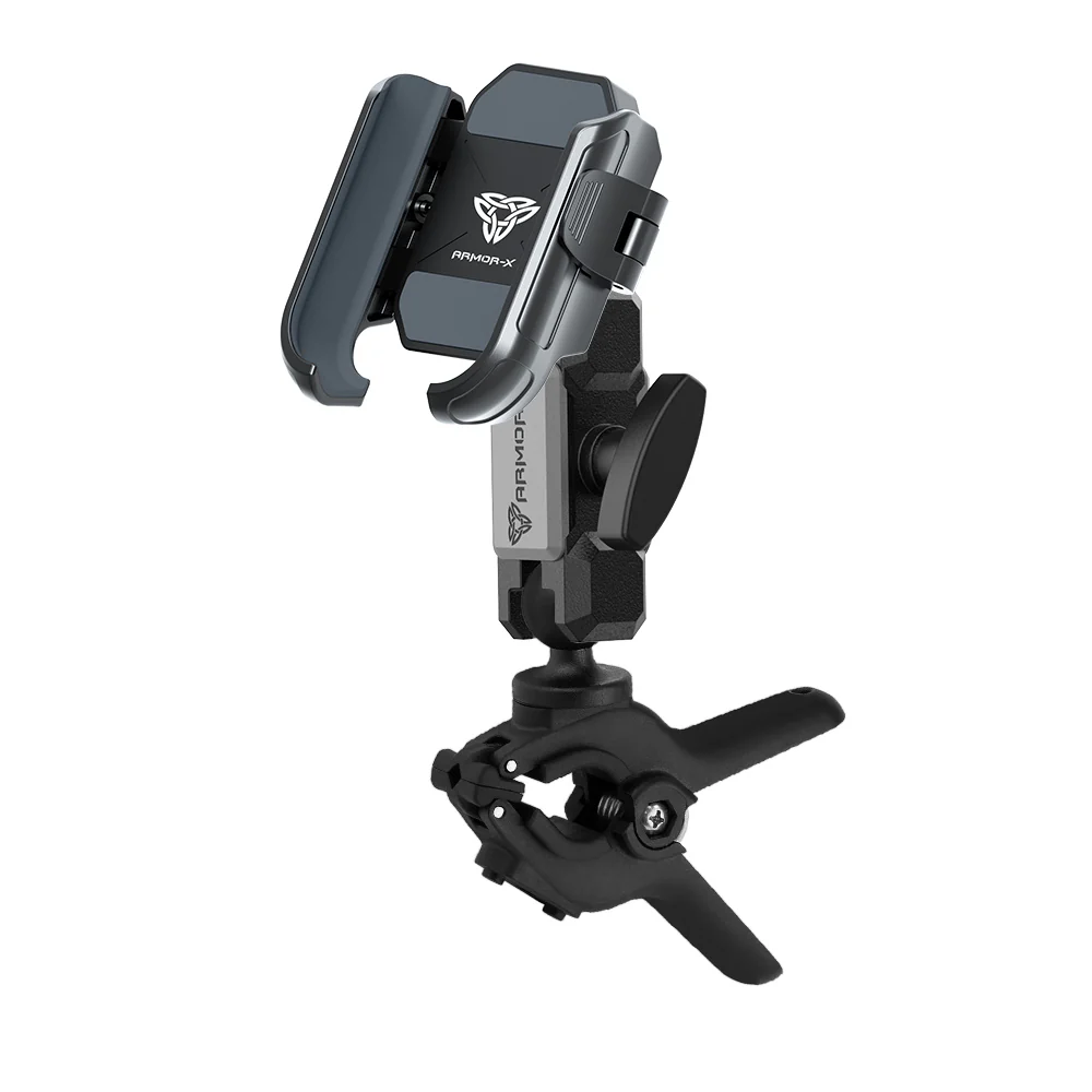 P48UP | Tough Spring Clamp Mount Universal Mount | Design for Phone