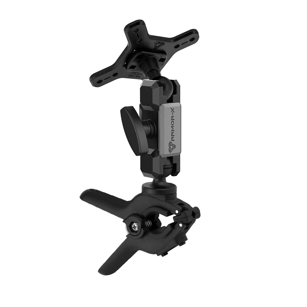 VSA-P48 | Tough Spring Clamp VESA Mount ( 75x75mm | 50x50mm ) | Design for Tablet