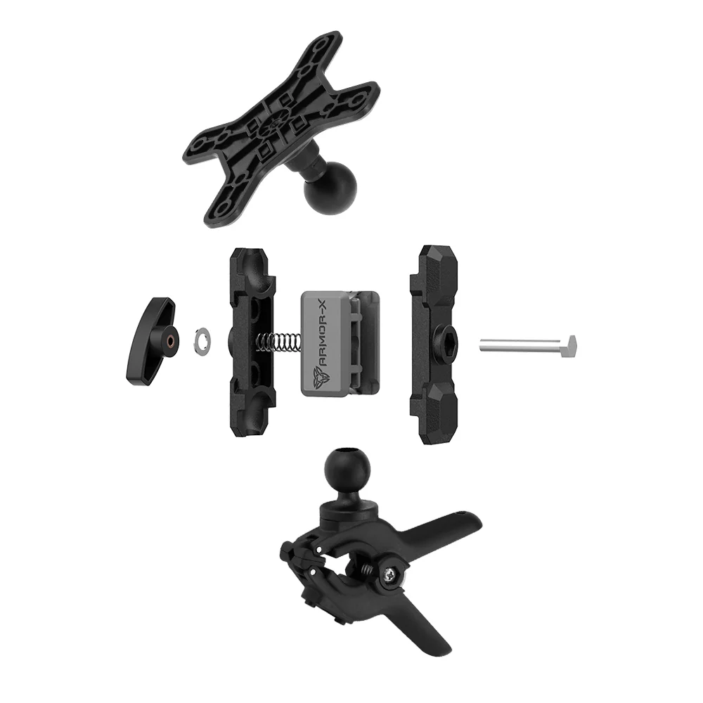 VSA-P48 | Tough Spring Clamp VESA Mount ( 75x75mm | 50x50mm ) | Design for Tablet - Image 9
