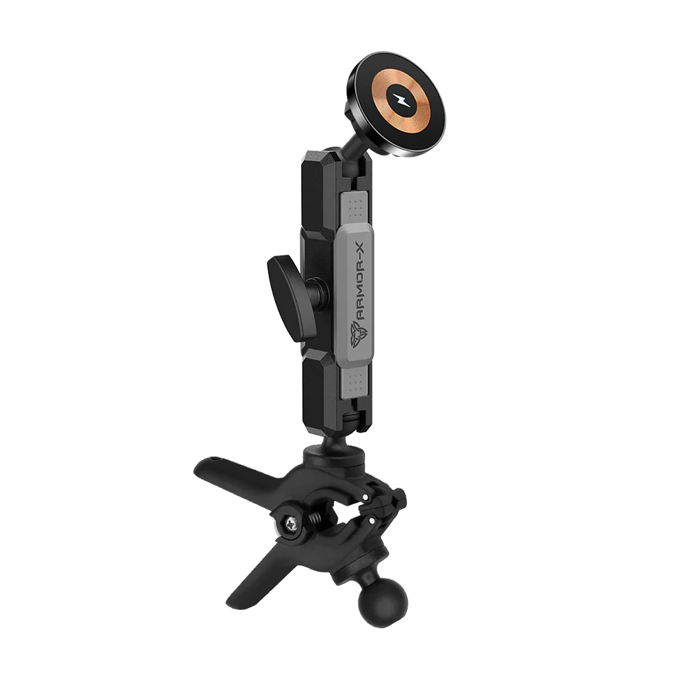 P49MS03 | Dual Ball Tough Spring Clamp PixelSnap 15W Fast Charger Mount | ONE-LOCK for Google Pixel Smartphone - Image 10