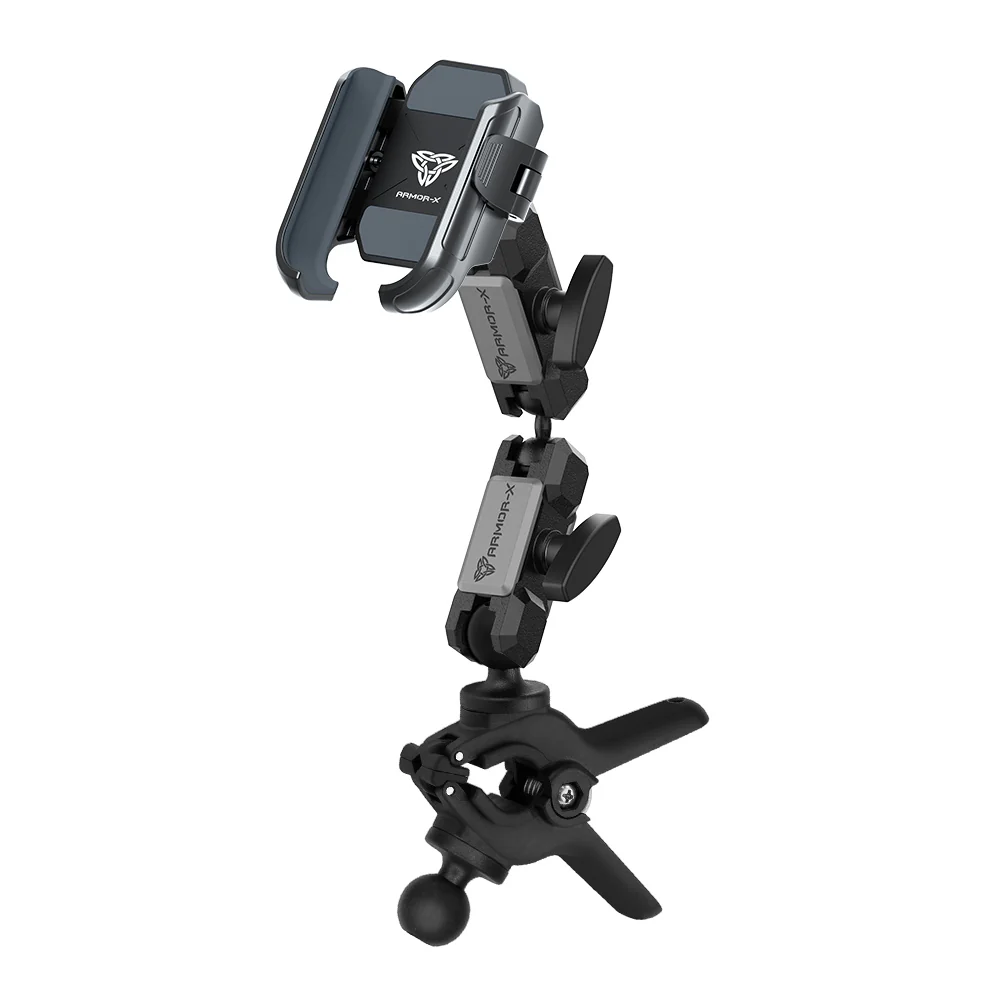 P49UP | Dual Ball Tough Spring Clamp Mount Universal Mount | Design for Phone - Image 12