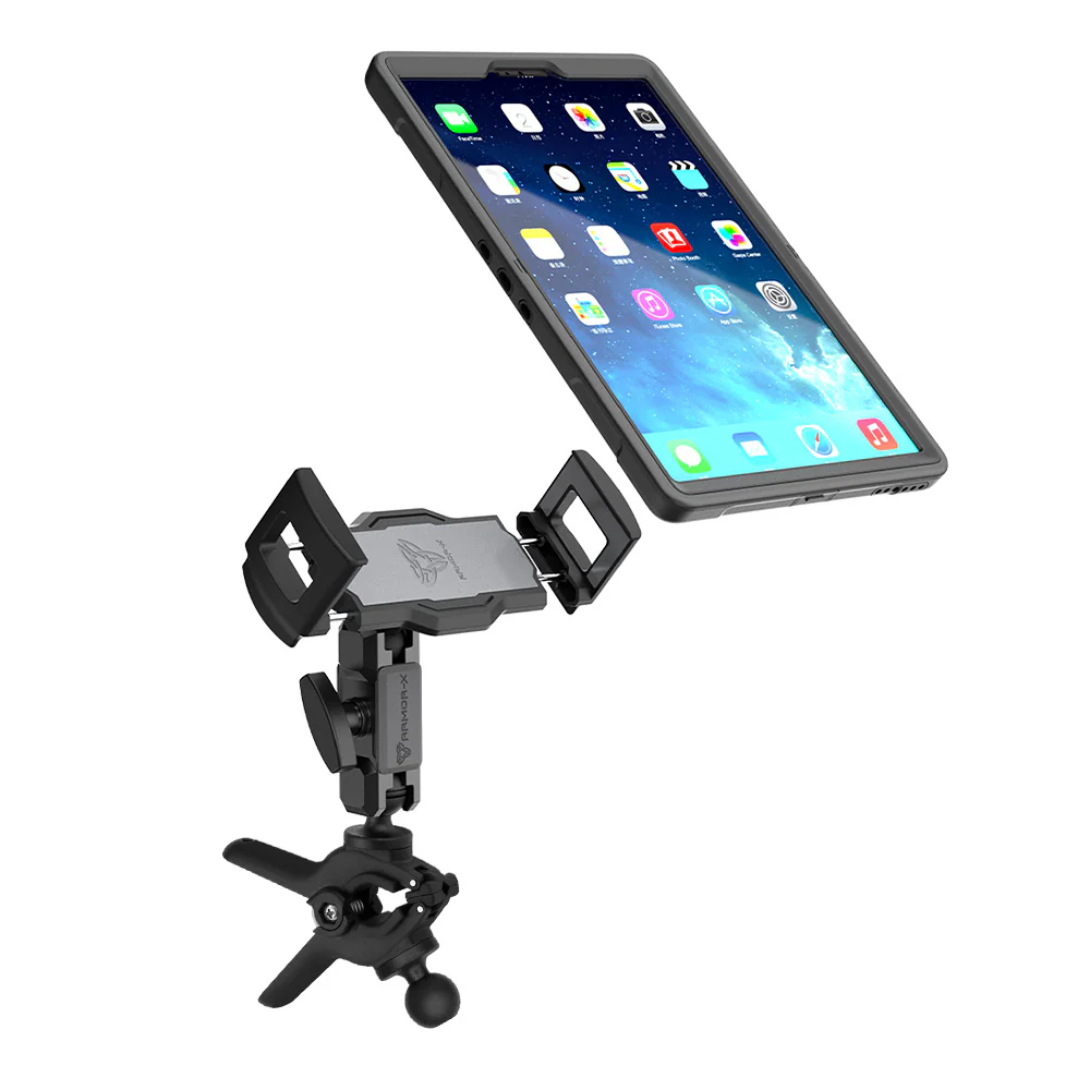 P49UT | Dual Ball Tough Spring Clamp Mount Universal Mount | Design for iPad, Galaxy Tab & Tablet - Image 11