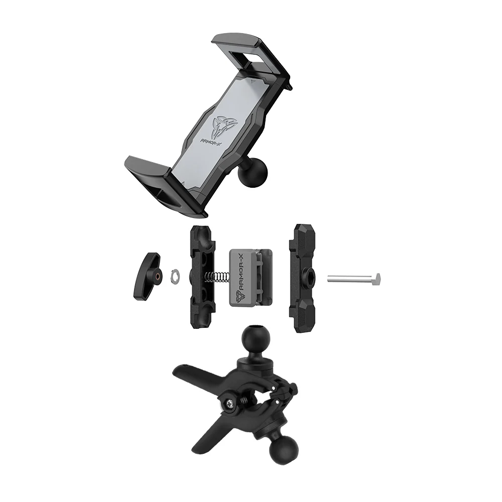 P49UT | Dual Ball Tough Spring Clamp Mount Universal Mount | Design for iPad, Galaxy Tab & Tablet - Image 12