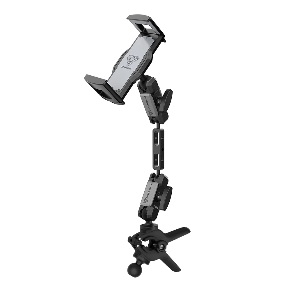 P49UT | Dual Ball Tough Spring Clamp Mount Universal Mount | Design for iPad, Galaxy Tab & Tablet - Image 15