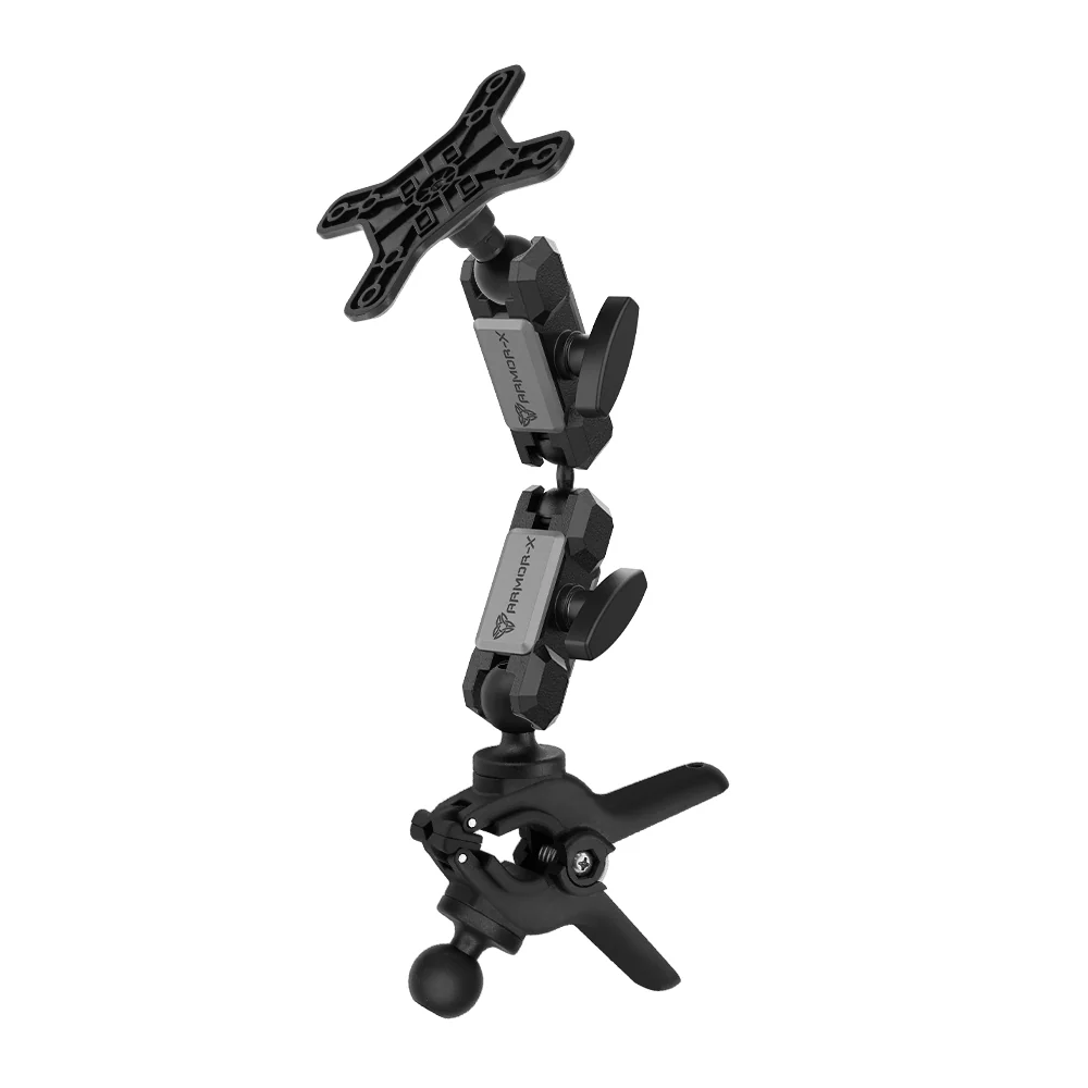 VSA-P49 | Dual Ball Tough Spring Clamp VESA Mount ( 75x75mm | 50x50mm ) | Design for Tablet - Image 10