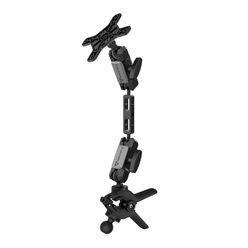 VSA-P49 | Dual Ball Tough Spring Clamp VESA Mount ( 75x75mm | 50x50mm ) | Design for Tablet - Image 11