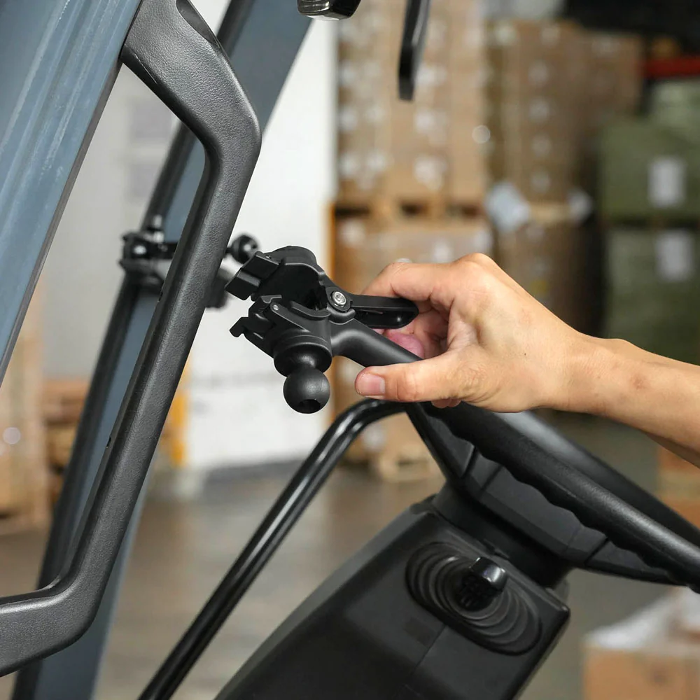 VSA-P49 | Dual Ball Tough Spring Clamp VESA Mount ( 75x75mm | 50x50mm ) | Design for Tablet - Image 4