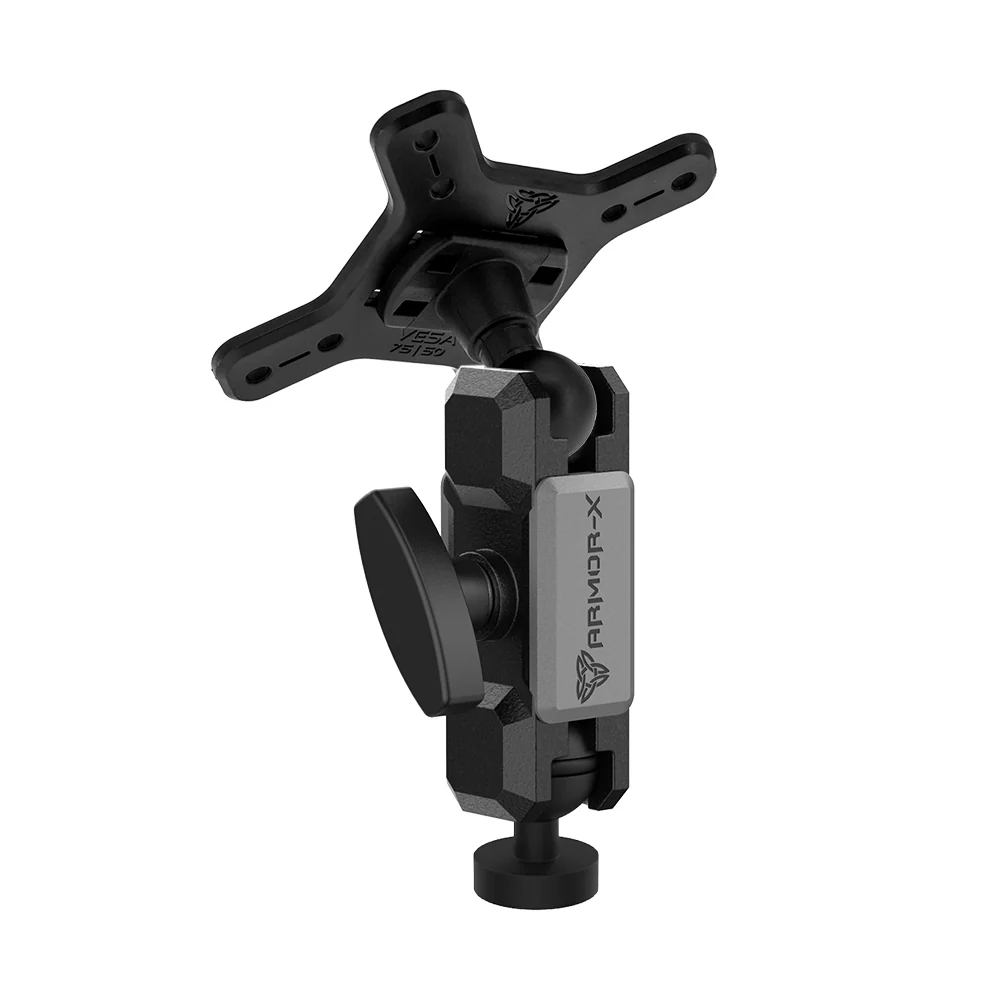 VSA-P4 | 1/4" M6 Female Thread VESA Mount ( 75x75mm | 50x50mm ) | Design for Tablet