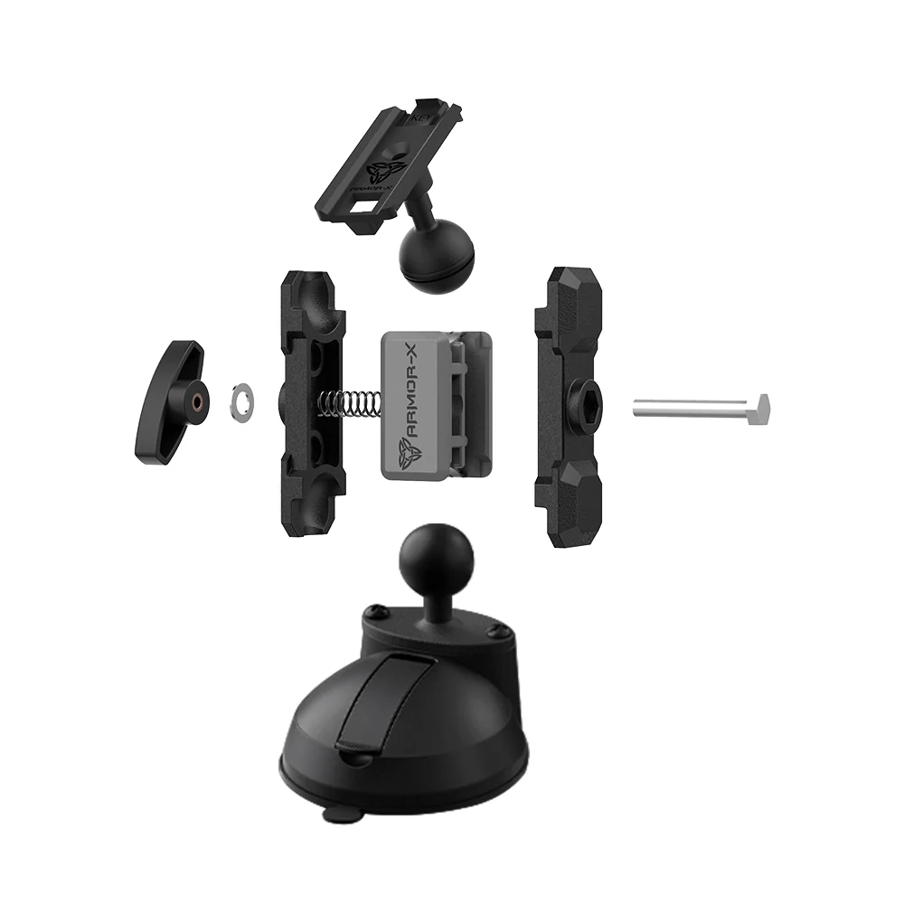 P51K | Glass Suction Cup Mount | ONE-LOCK for Phone - Image 9