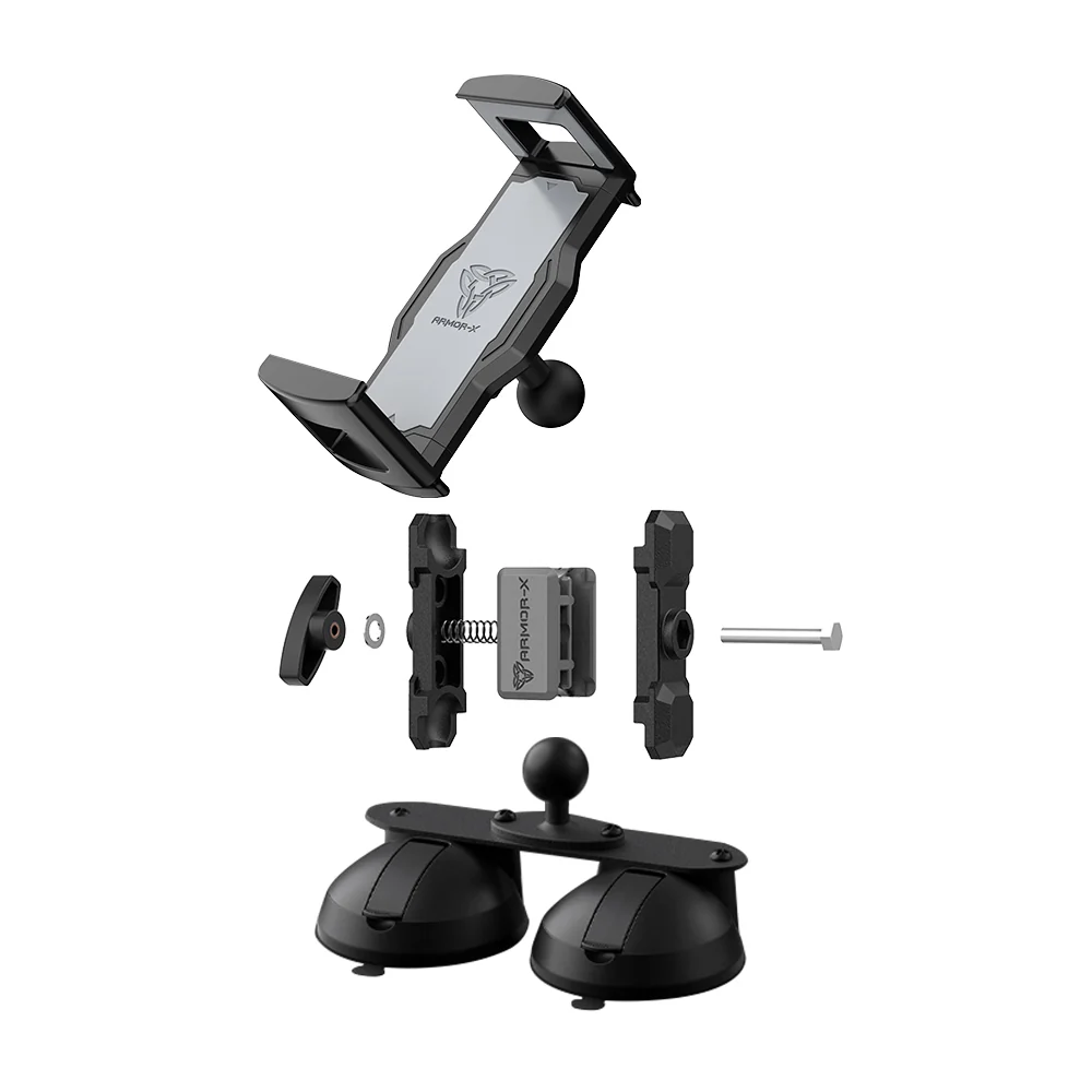 P52UT | Glass Double Suction Cup Universal Mount | Design for iPad, Galaxy Tab & Tablet - Image 11