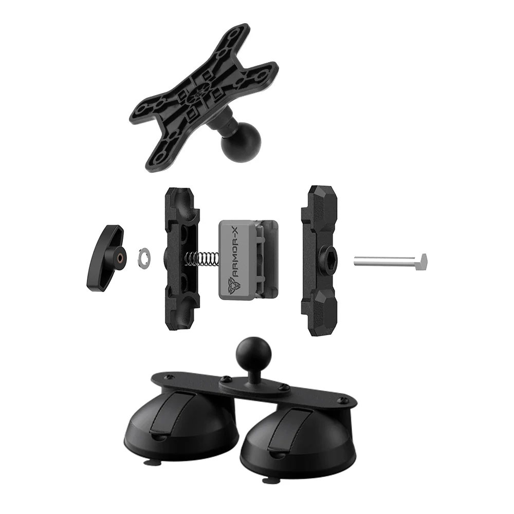 VSA-P52 | Glass Double Suction Cup VESA Mount ( 75x75mm | 50x50mm ) | Design for Tablet - Image 7