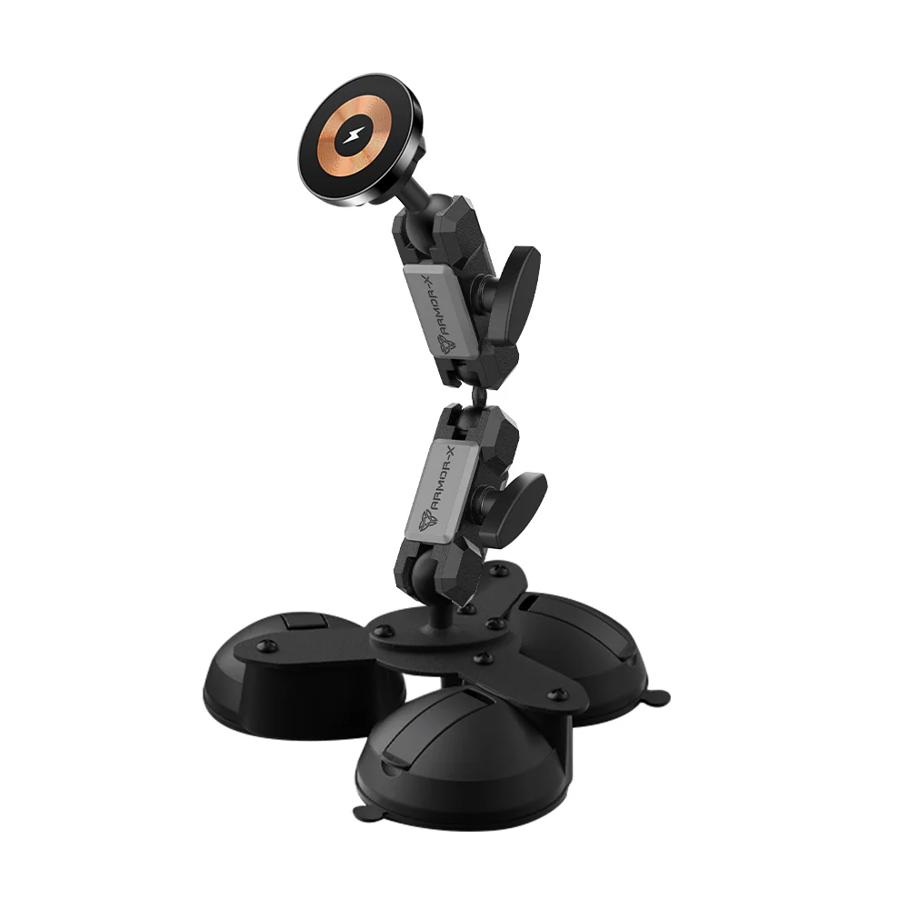 P53MS03 | Glass Triple Suction Cup PixelSnap 15W Fast Charger Mount | ONE-LOCK for Google Pixel Smartphone - Image 11