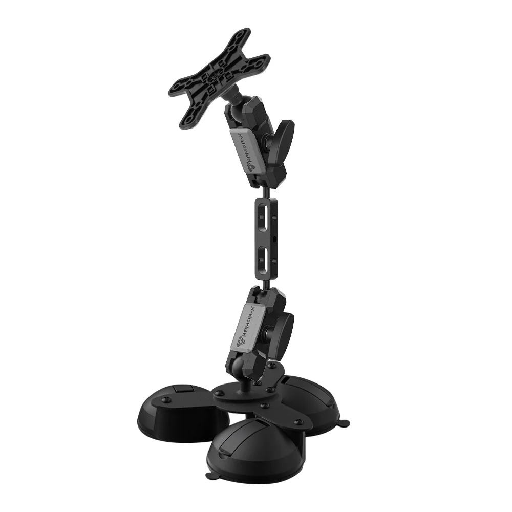 VSA-P53 | Glass Triple Suction Cup VESA Mount ( 75x75mm | 50x50mm ) | Design for Tablet - Image 11
