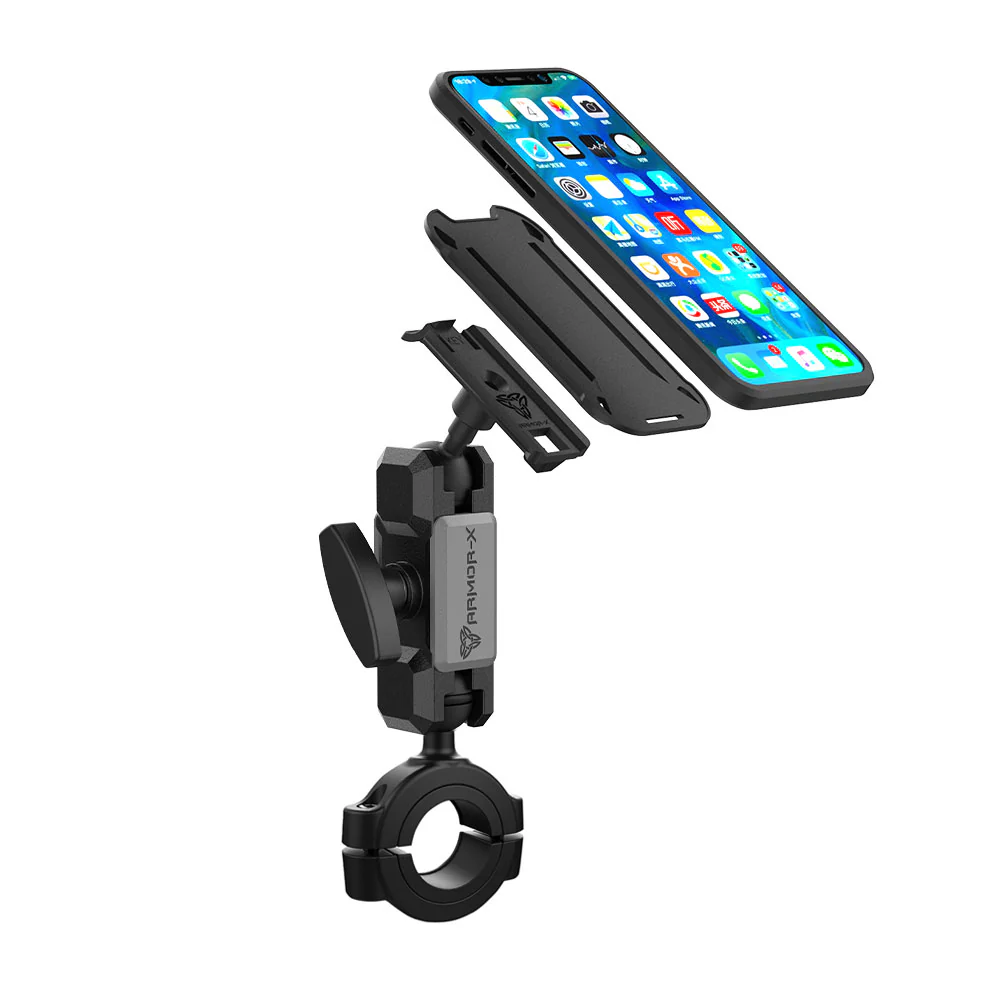 P54K | Heavy-Duty Rail Bar Mount * LARGE | ⌀28-38mm | ONE-LOCK for Phone - Image 10