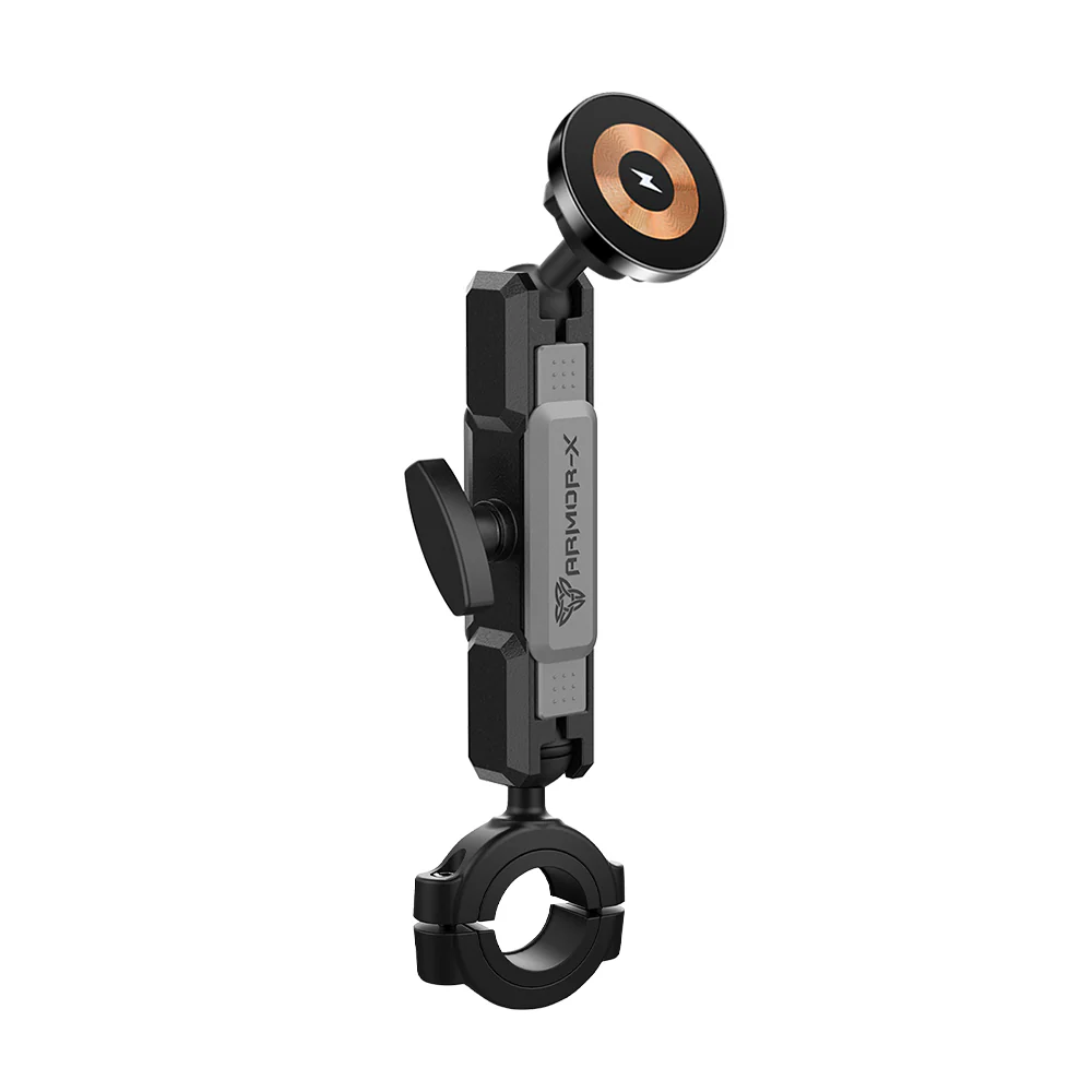 P54MS03 | Heavy-Duty Rail Bar PixelSnap 15W Fast Charger Mount * LARGE | ⌀28-38mm | ONE-LOCK for Google Pixel Smartphone - Image 10